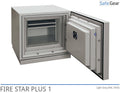 Fire Star Plus 1 Cofre Para Dados Digitais (84 LTO) - Grau I de resistência ao arrombamento / Ensaio de resistência ao fogo 120 min