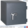 Office Data Star 115 Fireproof Data Safe - (228 LTO Tapes) - Burglary Test Grade S2 / Fire Test 60 min