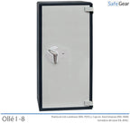 Caja Fuerte - Ollé I - Certificación Grado I - 8 - Cerradura Llave