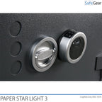 Paper Star Light 3 Fire Safe - 5 Binders - Burglary Test Grade S2 / Fire Test 30 min