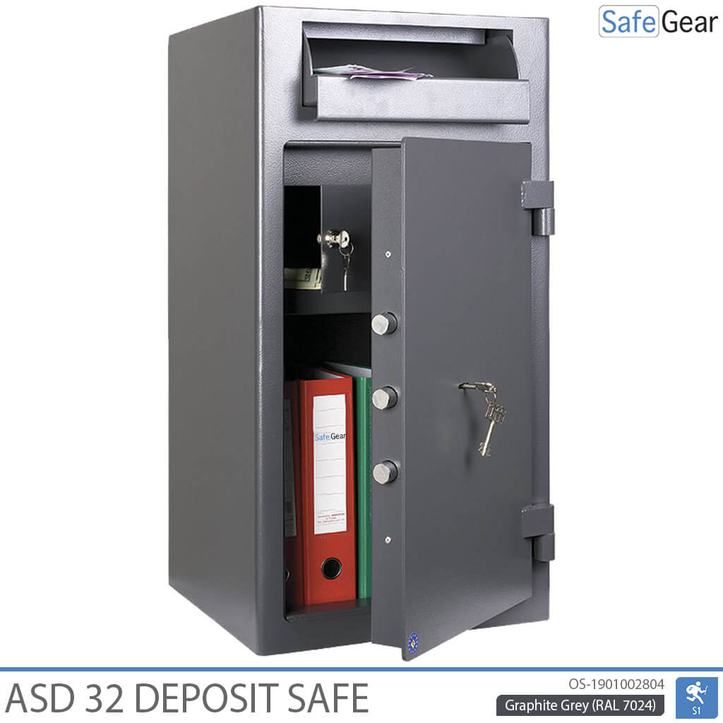 ASD 32 Cofre De Depósito (155 L) - Classe de teste de arrombamento S1