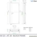 Porta De Cofre - AV1-20 - Grau 1