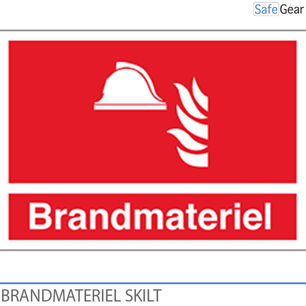 Equipamento de incêndio - sinalização - 210 x 297mm - Plástico
