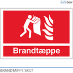 Fire blanket - Sign - 105 x 148 mm - Plastic