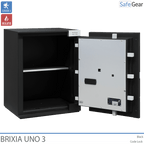 Cofre Brixia Uno 3 (66 L) – Grau I de teste contra roubo – Fechadura De Código
