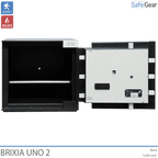 Brixia Uno 2 Pengeskab (46L) - Indbrudstest Grade I