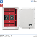 Cofre Brixia Uno 3 (66 L) – Grau I de teste contra roubo – Fechadura De Código