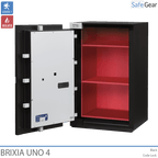 Brixia Uno 4 Pengeskab (88L) - Indbrudstest Grade I
