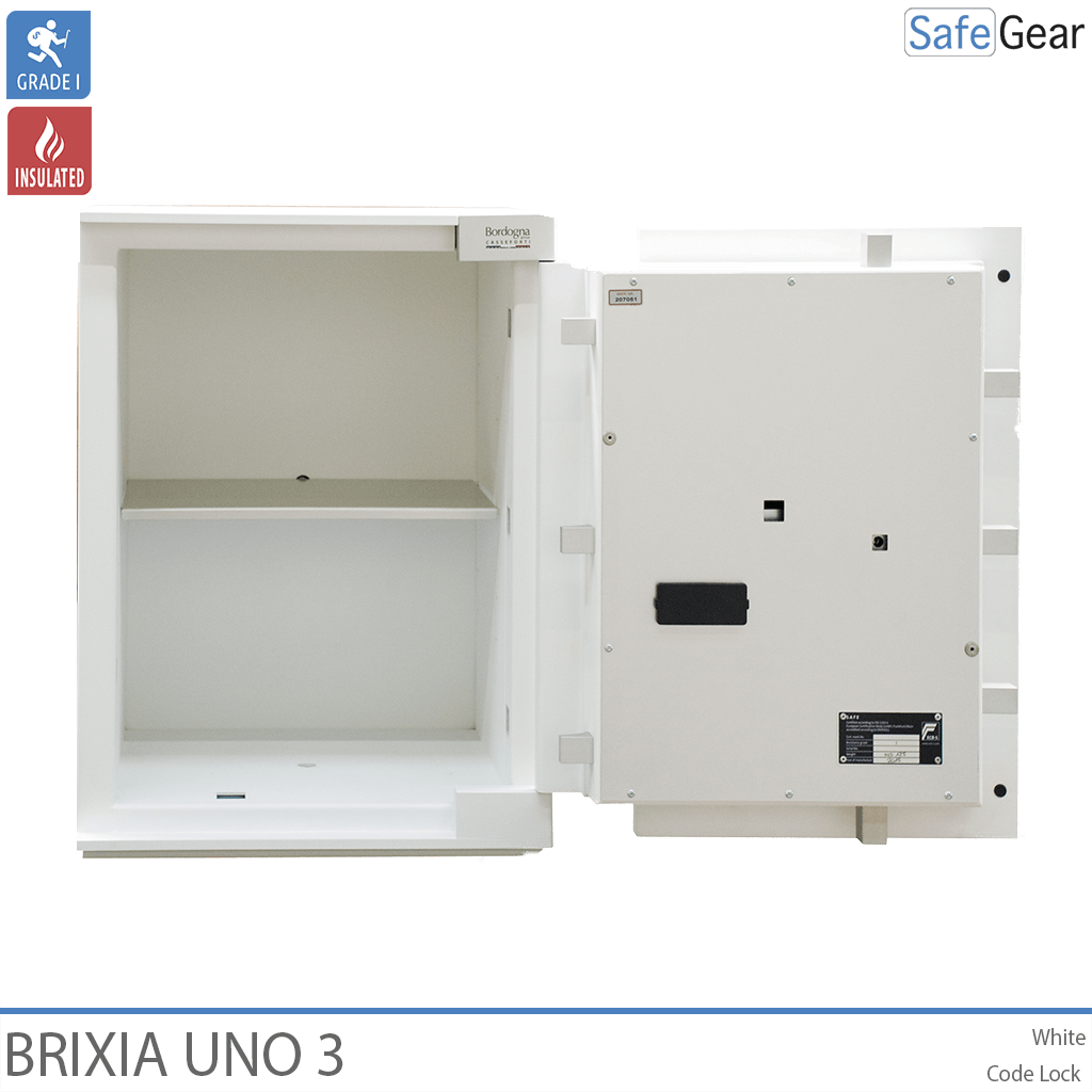 Cofre Brixia Uno 3 (66 L) – Grau I de teste contra roubo – Fechadura De Código