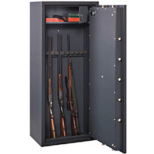 Cervo III - Armário para armas - (12 espingardas) - Teste de resistência a arrombamento Grau 1