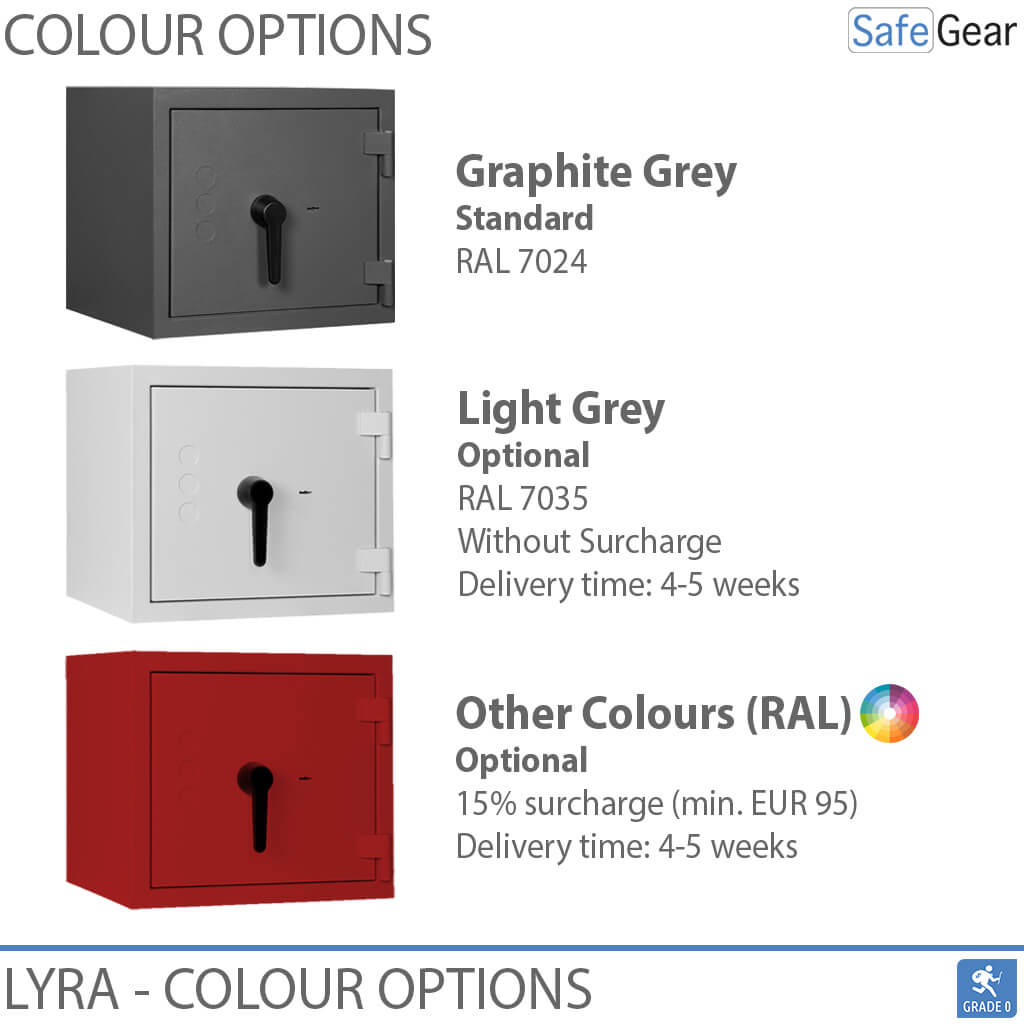 Lyra 3 - Cofre de Segurança (66 Litros) - Grau de Teste de Roubo 1
