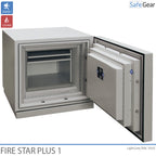 Fire Star Plus 1 Cofre Para Dados Digitais (84 LTO) - Grau I de resistência ao arrombamento / Ensaio de resistência ao fogo 120 min