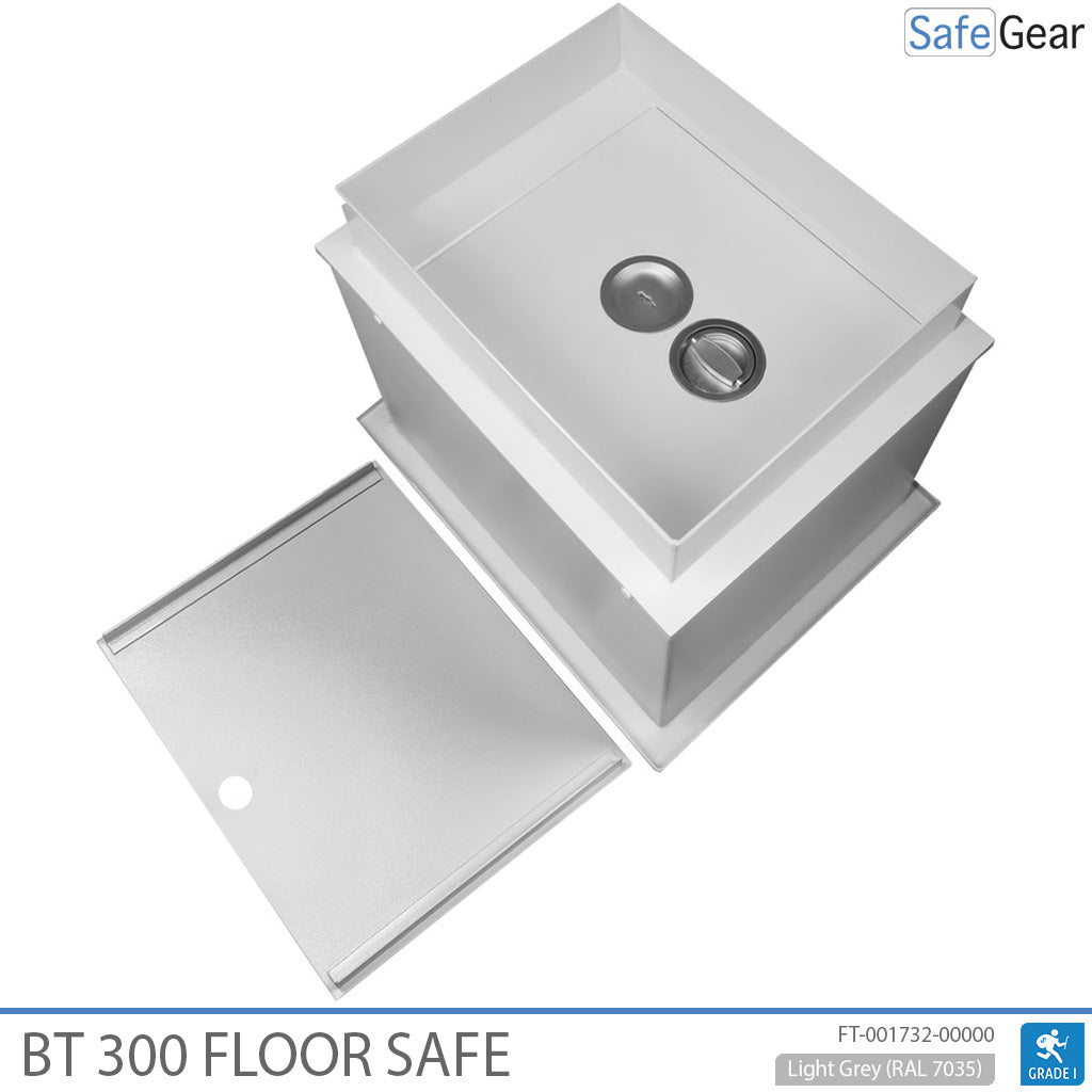 Cofre de chão antirroubo BT 300 (72 L) - Grau 1 no teste antirroubo