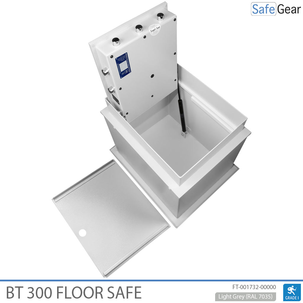 Cofre de chão antirroubo BT 300 (72 L) - Grau 1 no teste antirroubo