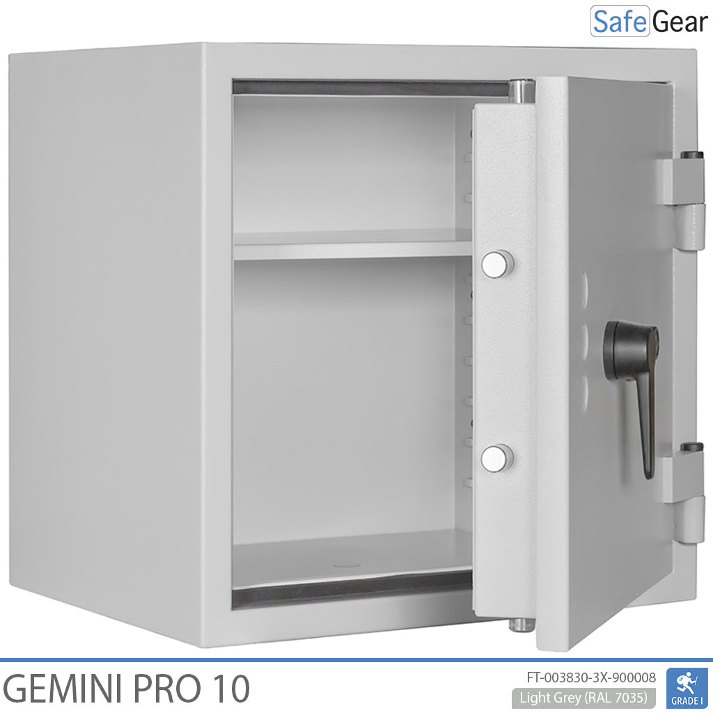 Gemini Pro 10 - Cofre para farmácias (103 Litros) - 3 Gavetas - Grau I de teste contra arrombamento