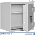 Gemini Pro 10 - Cofre para farmácias (103 Litros) - 3 Gavetas - Grau I de teste contra arrombamento