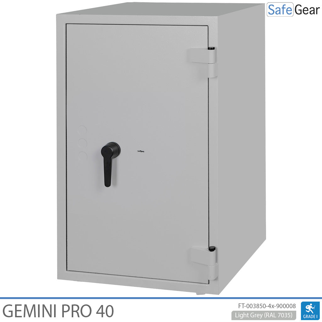 Gemini Pro 40 Cofre de Farmácia (180 Litros) - 4 Gavetas - 2 Prateleiras - Teste de Arrombamento Grau I - Fechadura com chave