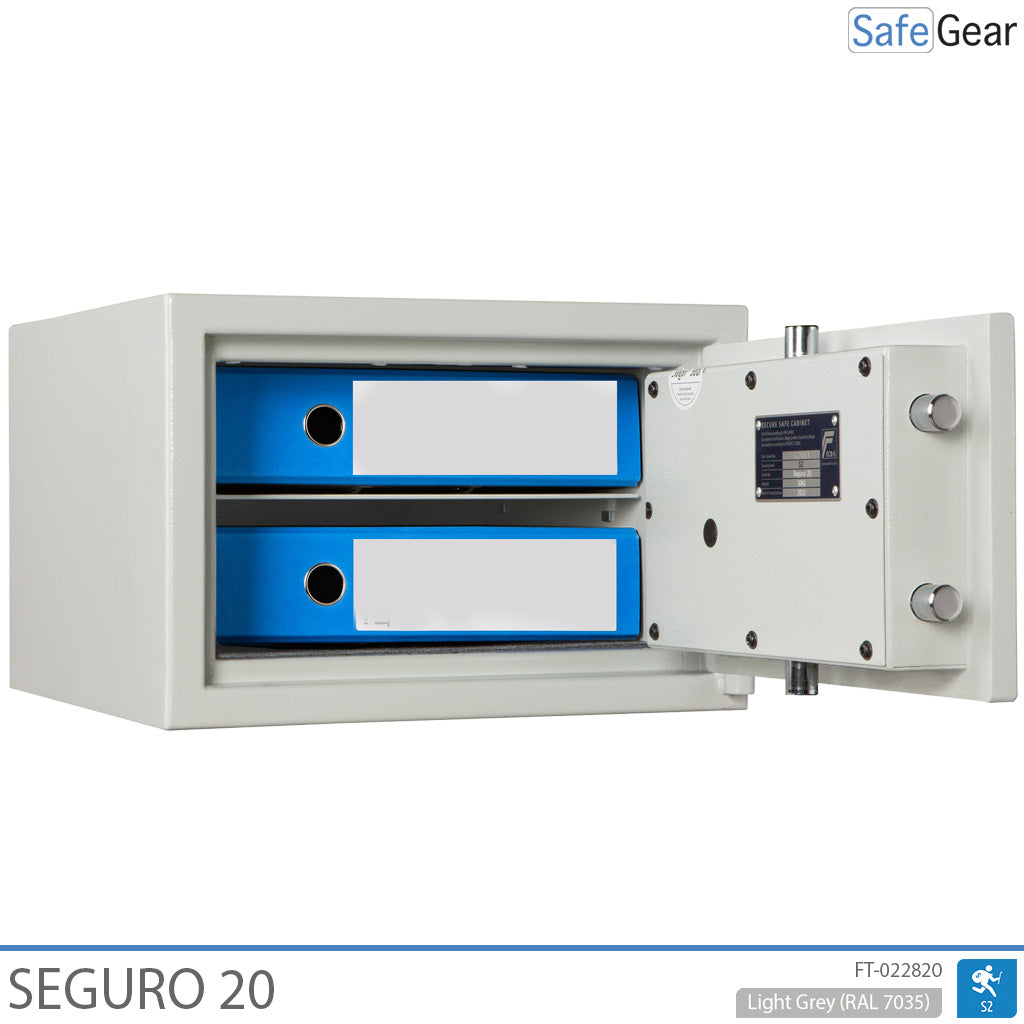 Seguro 20 - Cofre (19 Litros) - Grau de Teste Antirroubo S2