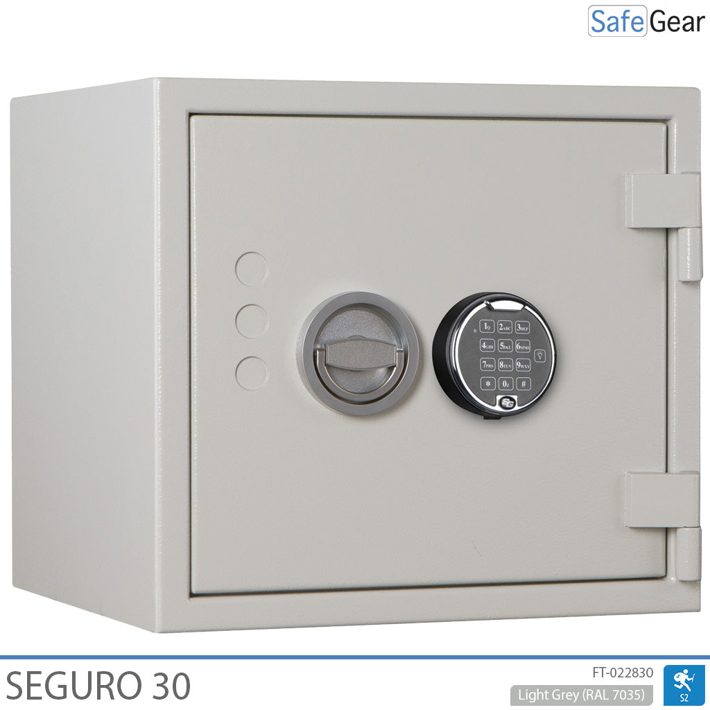 Seguro 30 - Cofre (36 litros) - Grau de teste contra arrombamento S2