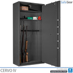 Cervo IV - Armário para armas - (14 espingardas) - Teste antirroubo Grau 1