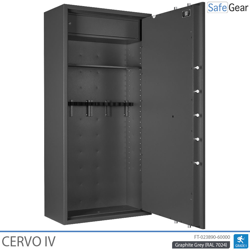Cervo IV - Armário para armas - (14 espingardas) - Teste antirroubo Grau 1