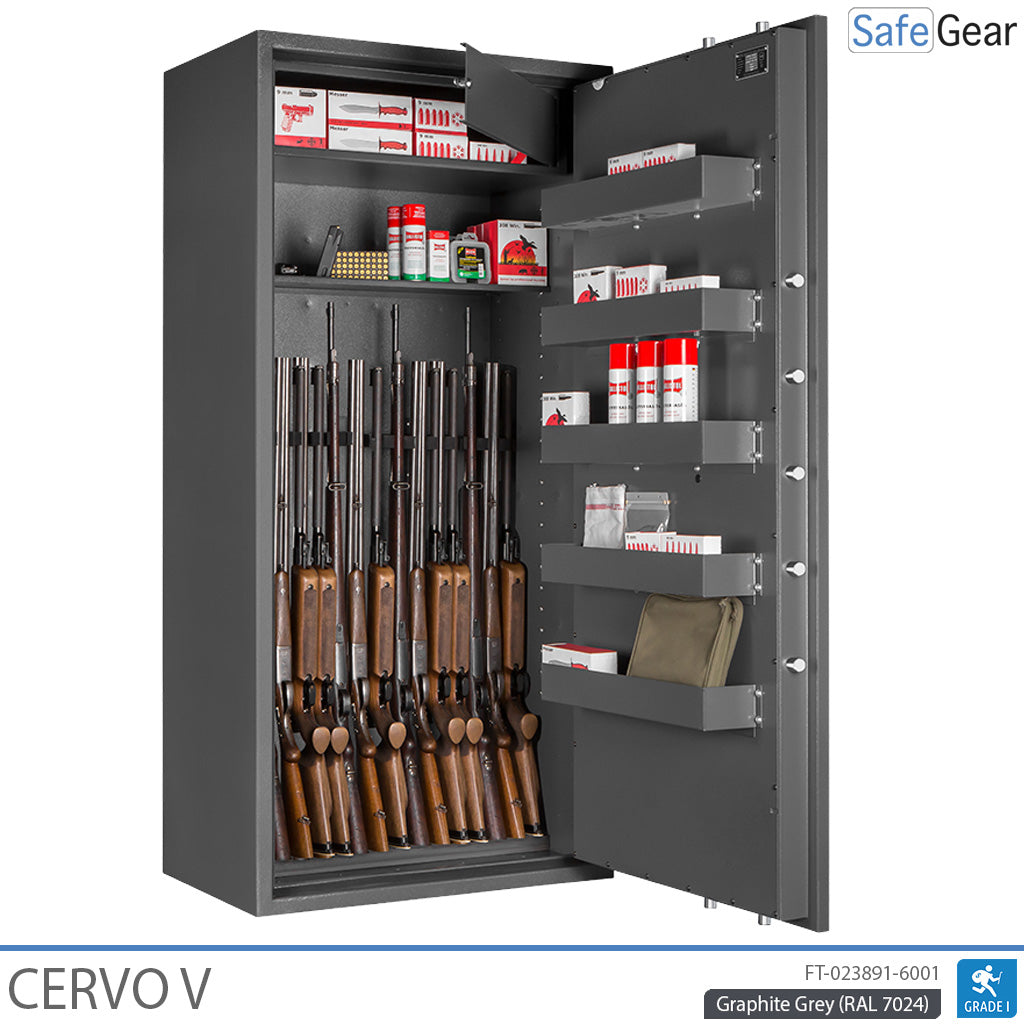 Cervo V - Arsenal - (14 espingardas) - Teste de Arrombamento Grau 1