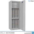 STC 2 - 800 Kombi - 800 chaves (166 L) - Grau de Arrombamento I - Fechadura com chave