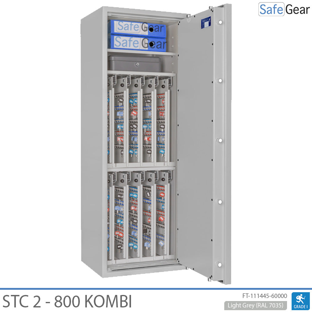STC 2 - 800 Kombi - 800 chaves (166 L) - Grau de Arrombamento I - Fechadura com chave