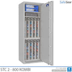 STC 2 - 800 Kombi - 800 chaves (166 L) - Grau de Arrombamento I - Fechadura com chave