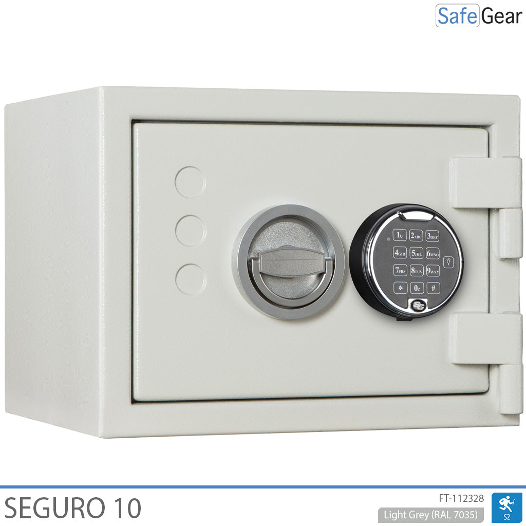 Seguro 10 - Cofre (11 Litros) - Grau de Teste Antirroubo S2