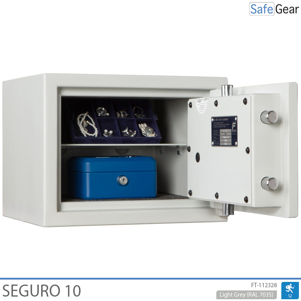 Seguro 10 - Cofre (11 Litros) - Grau de Teste Antirroubo S2
