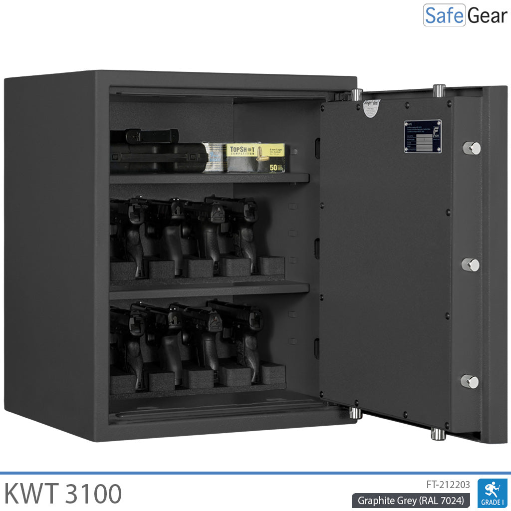 KWT 3100 Cofre Para Armas Grau 1