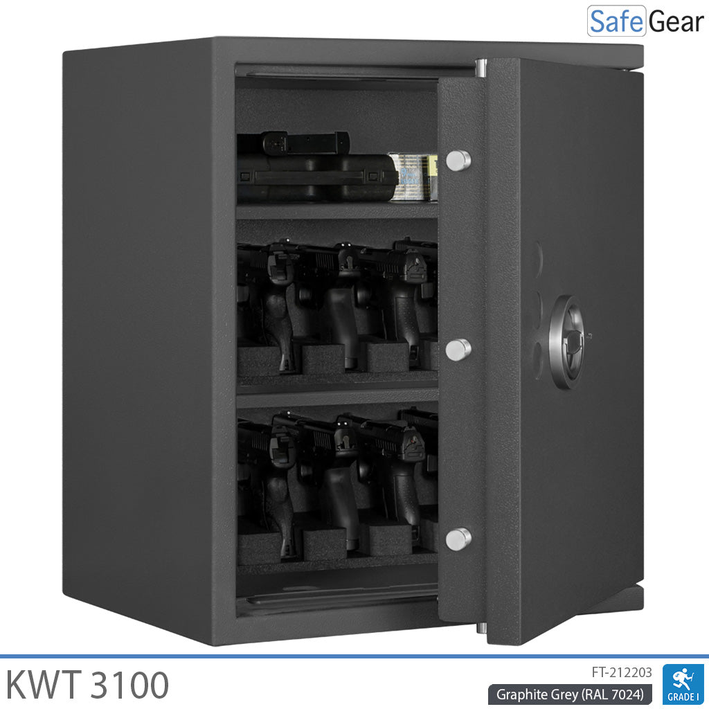 KWT 3100 Cofre Para Armas Grau 1