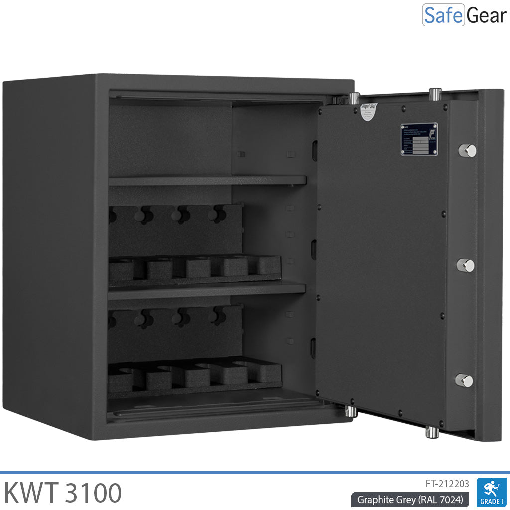 KWT 3100 Cofre Para Armas Grau 1