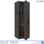 Dallas - Cofre Para Armas (8 espingardas) - Teste Antirroubo Grau 1