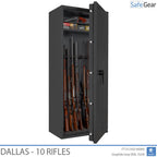 Dallas - Cofre para Armas (10 Rifles) - Grau 1 no Teste de Arrombamento