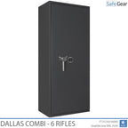 Dallas Combi - Cofre para Armas (6 Rifles) - Grau 1 no Teste de Arrombamento