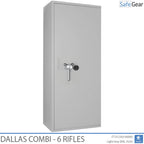 Dallas Combi - Cofre para Armas (6 Rifles) - Grau 1 no Teste de Arrombamento