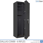 Dallas Combi - Cofre para Armas (6 Rifles) - Grau 1 no Teste de Arrombamento