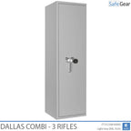 Dallas Combi - Cofre para Armas (3 Rifles) - Grau 1 no Teste de Arrombamento