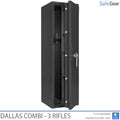 Dallas Combi - Cofre para Armas (3 Rifles) - Grau 1 no Teste de Arrombamento