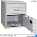 Gemini Pro SL 97 Deposit Safe (119 L) - Burglary test D-I - Code lock with 9 user codes