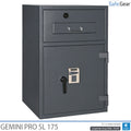 Gemini Pro SL 175 Deposit Safe (205 L) - Burglary Test D-I - Code Lock with 9 user codes
