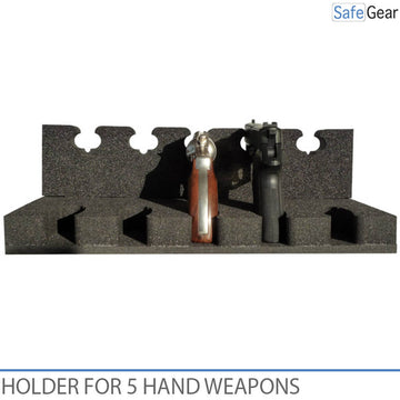 Suporte para 5 armas de mão