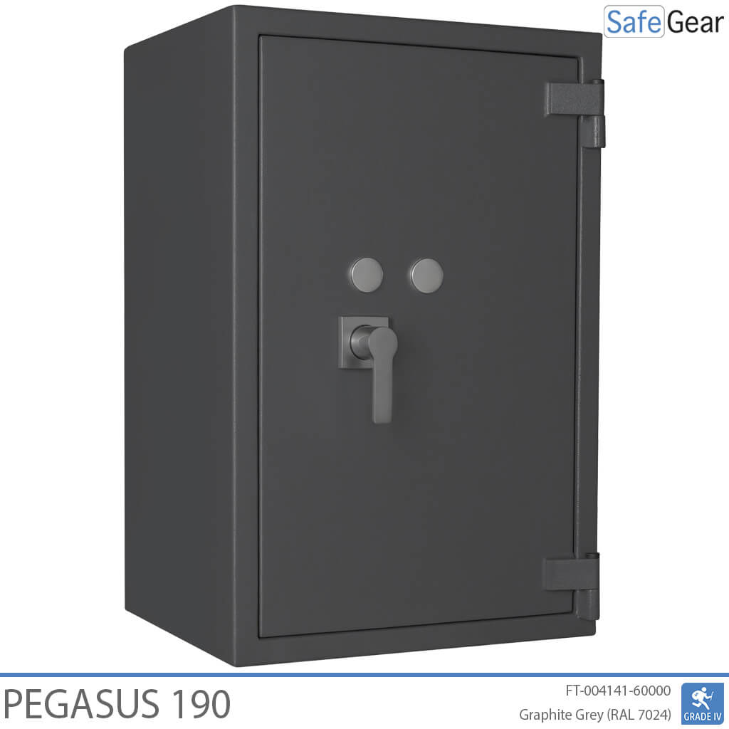 Cofre Pegasus IV (190 L) - Teste de arrombamento Grau 4