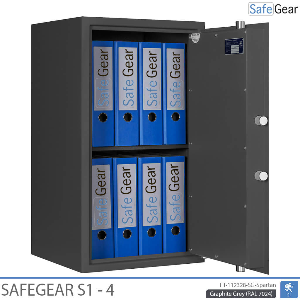 SafeGear SG 4 - Cofre de Segurança (85 Litros) - Grau de Teste de Roubo S1