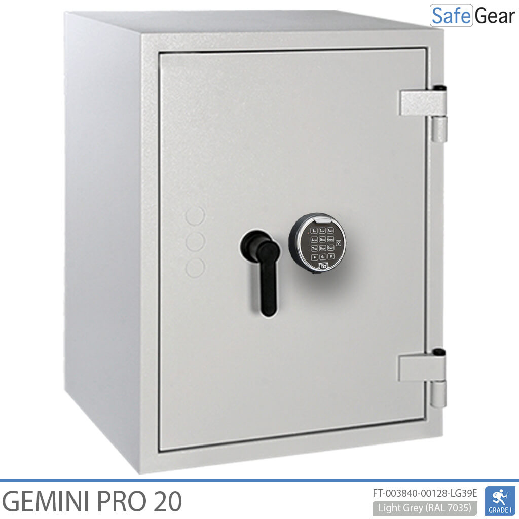 Gemini Pro 40 - Cofre para farmácia (180 Liters) - 6 gavetas - Grau I no teste de resistência a arrombamento