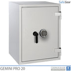 Gemini Pro 40 - Cofre para farmácia (180 Liters) - 6 gavetas - Grau I no teste de resistência a arrombamento