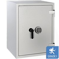 Gemini Pro 40 Cofre de Farmácia (180 Litros) - 4 Gavetas - 2 Prateleiras - Teste de Arrombamento Grau I - Fechadura com chave