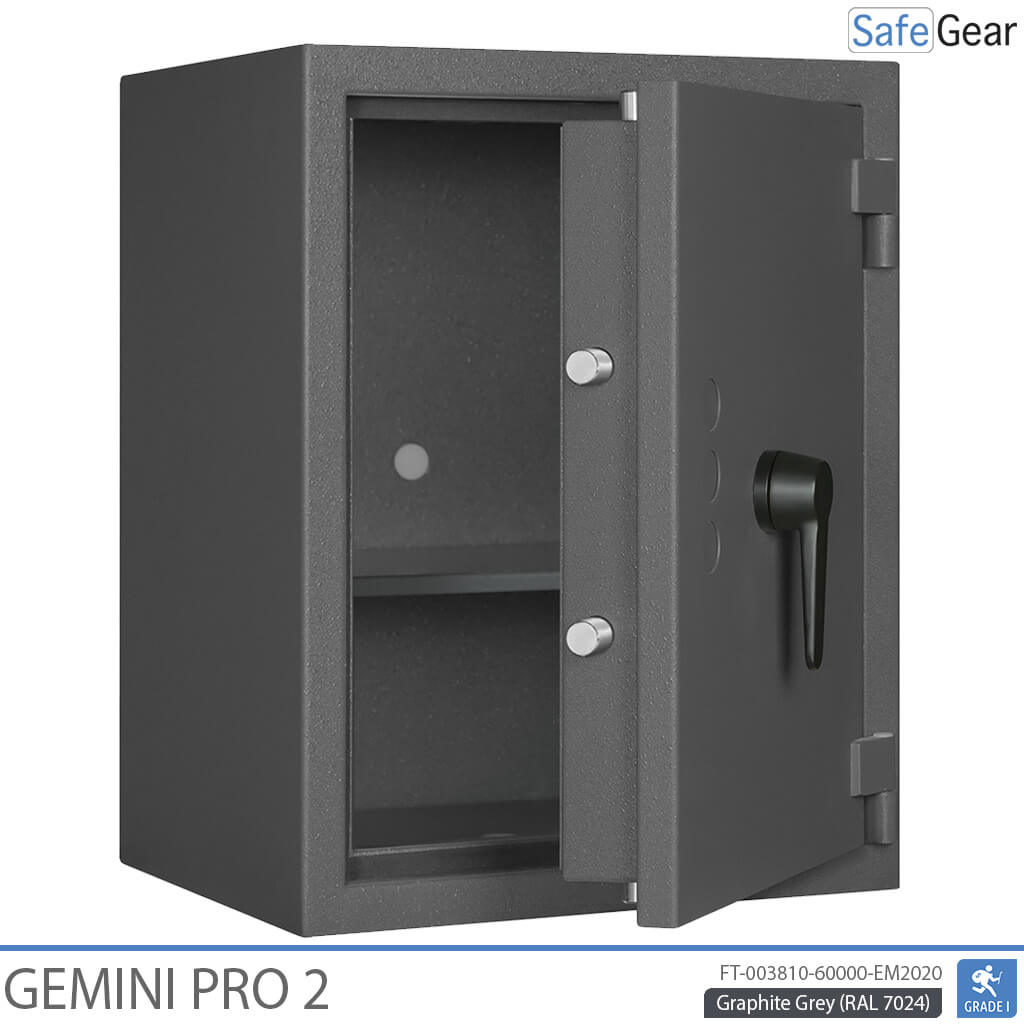 Gemini Pro 2 - Security Safe (70 Liters) - Burglary Test Grade 1